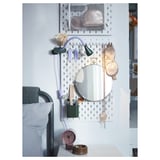 NÄVLINGE Spot à pince à LED, mauve/vert foncé