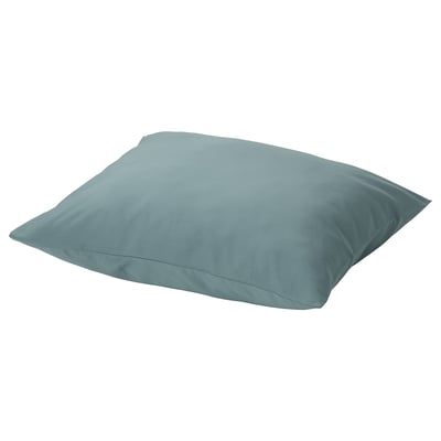 NATTJASMIN Taie d'oreiller, bleu vert, 50x80 cm