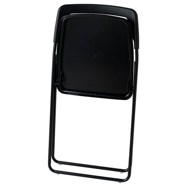 NISSE Chaise pliante, noir