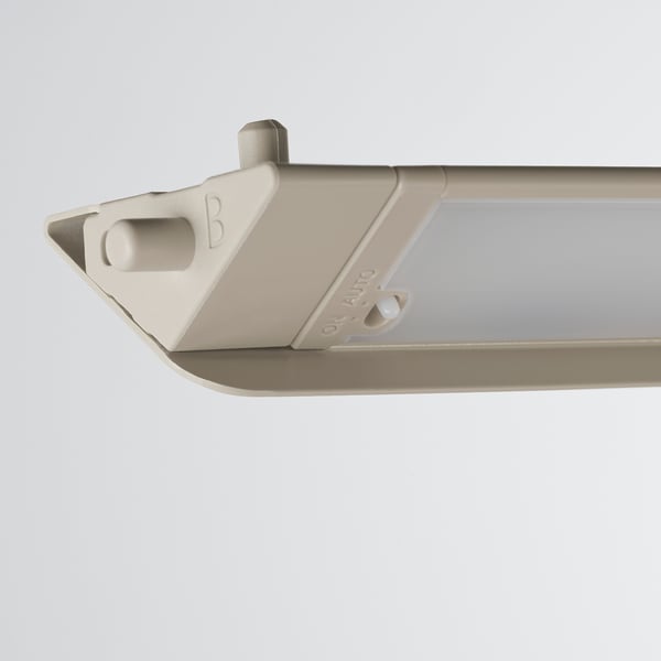 ÖVERSIDAN Baguette lumin LED armoire av capt, intensité lumineuse réglable beige, 46 cm