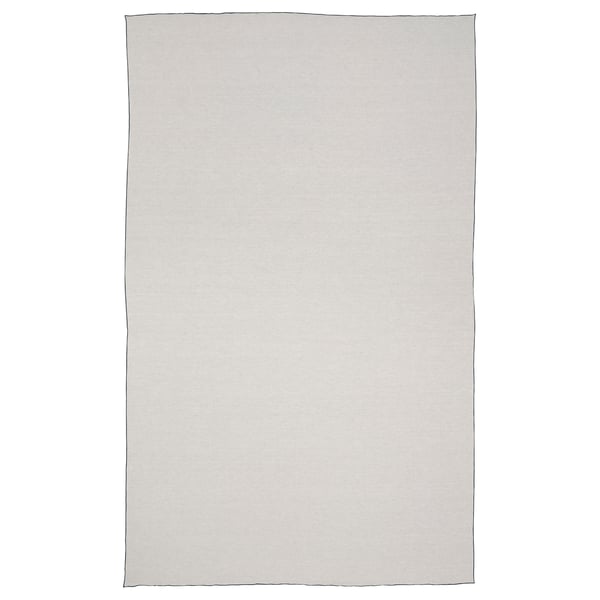 OMBONAD Nappe, écru/beige, 150x250 cm
