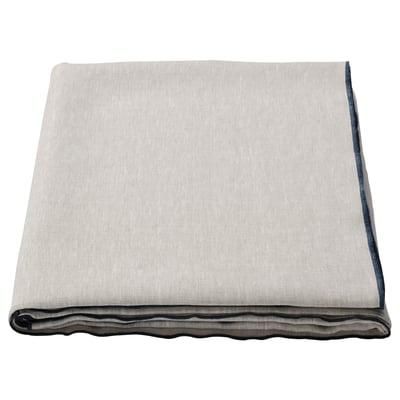 OMBONAD Nappe, écru/beige, 150x250 cm
