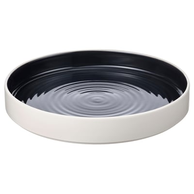 OMBONAD Plat, gris foncé, 29 cm