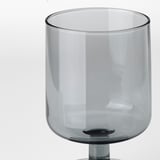 OMBONAD Verre à pied, gris, 32 cl