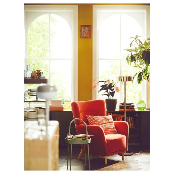 OSKARSHAMN Fauteuil à oreilles, Tonerud rouge
