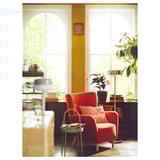 OSKARSHAMN Fauteuil à oreilles, Tonerud rouge