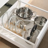 OSTBIT Sup ustens/sup assiettes/égouttoir, bambou