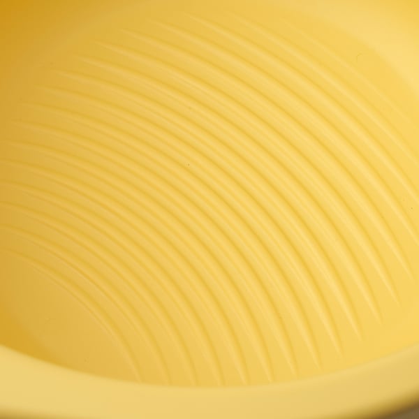 PEPPRIG Baquet à vaisselle, pliable/jaune, 27 cm