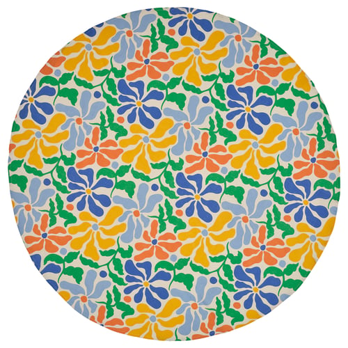 PILLERSTARR Nappe, multicolore rond, 150 cm