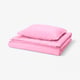PILTANDVINGE Housse de couette et 1 taie, rose, 150x200/50x60 cm