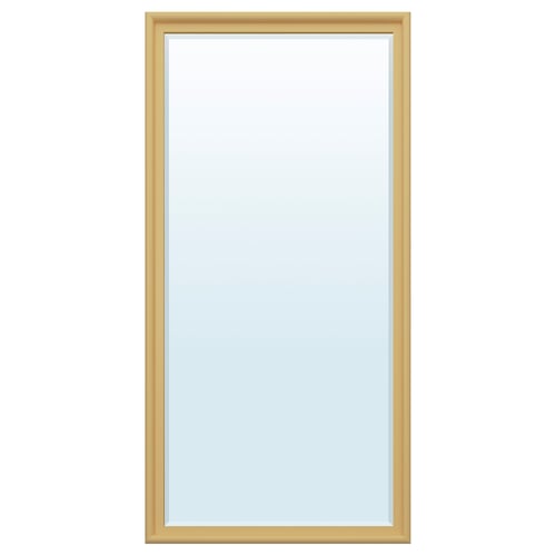 PINGSTSYREN Miroir, jaune-beige clair, 60x120 cm