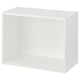 Option : PLATSA Structure, blanc, 80x40x60 cm