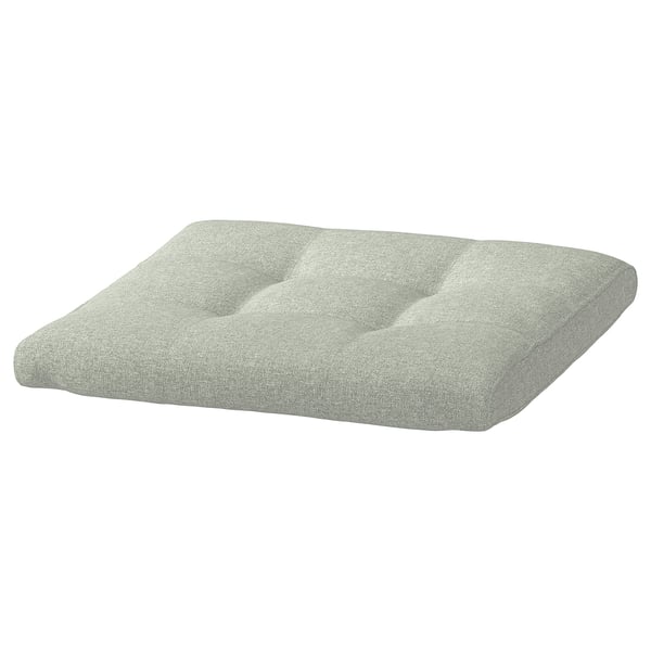 POÄNG Coussin repose-pieds, Gunnared vert clair, 55x50 cm