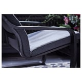 POÄNG Fauteuil, brun noir/Hillared anthracite