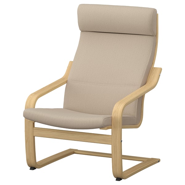 POÄNG Fauteuil, chêne/Kelinge beige