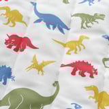 POÄNG Fauteuil enfant, plaqué bouleau/Medskog motif dinosaure
