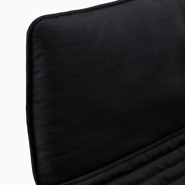 POÄNG Fauteuil, vert foncé/Knisa noir