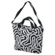RÄCKLA Sac pliable, à motifs/noir blanc, 48x36 cm/20 l