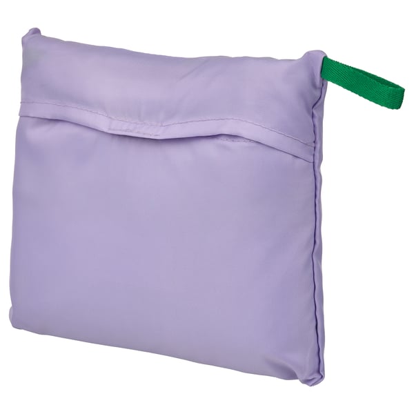 RÄCKLA Sac pliable, mauve/vert, 75x45 cm/55 l