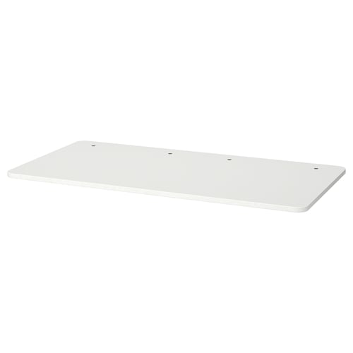 RELATERA Plateau, blanc, 117x60 cm