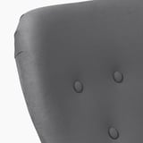 REMSTA Fauteuil, Hakebo gris foncé