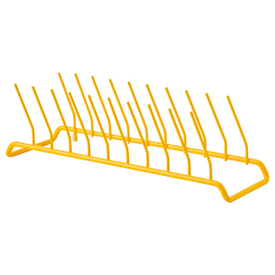 RINNIG Sup ustens/sup assiettes/égouttoir, jaune