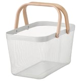 RISATORP Corbeille, blanc, 27x42x23 cm