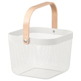 RISATORP Panier, blanc, 25x26x18 cm