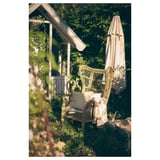 RISHOLMEN Fauteuil à oreilles, int/ext, brun