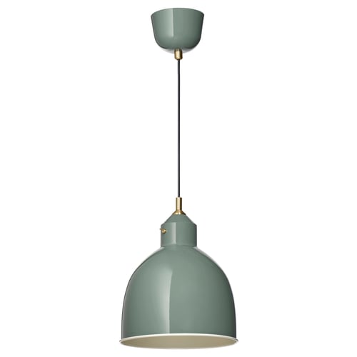RÖDFLIK Suspension, gris vert