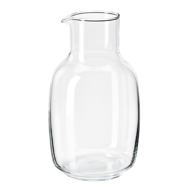 RÖDGASELL Carafe, verre transparent, 1.2 l