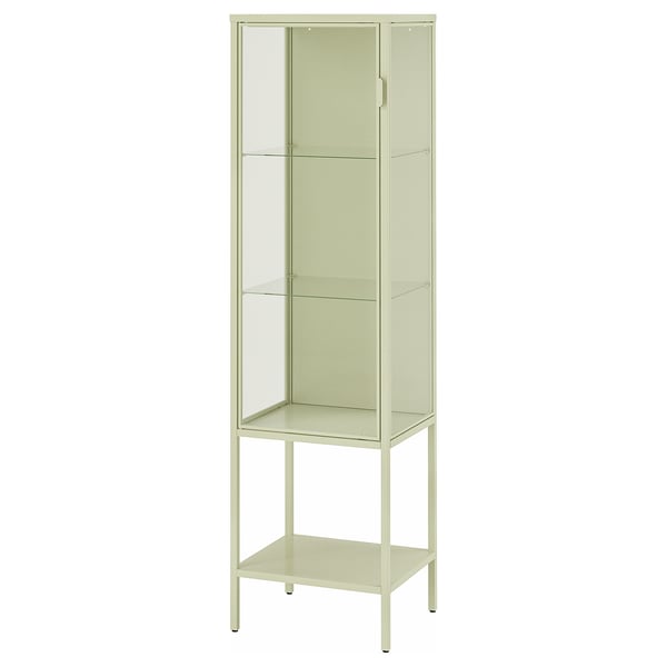 RUDSTA Vitrine, vert clair, 42x37x155 cm