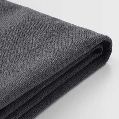 SAKARIAS Housse tabouret, Sporda gris foncé