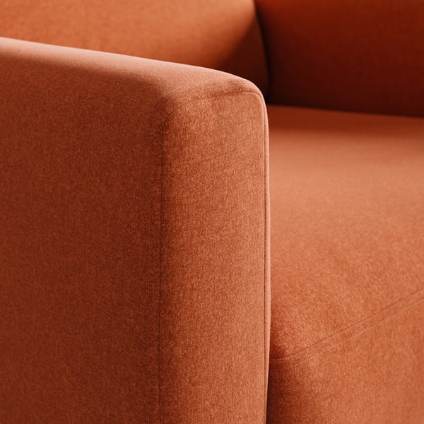 SALTSJÖBADEN Fauteuil à bascule et pivotant, Tonerud brun-rouge