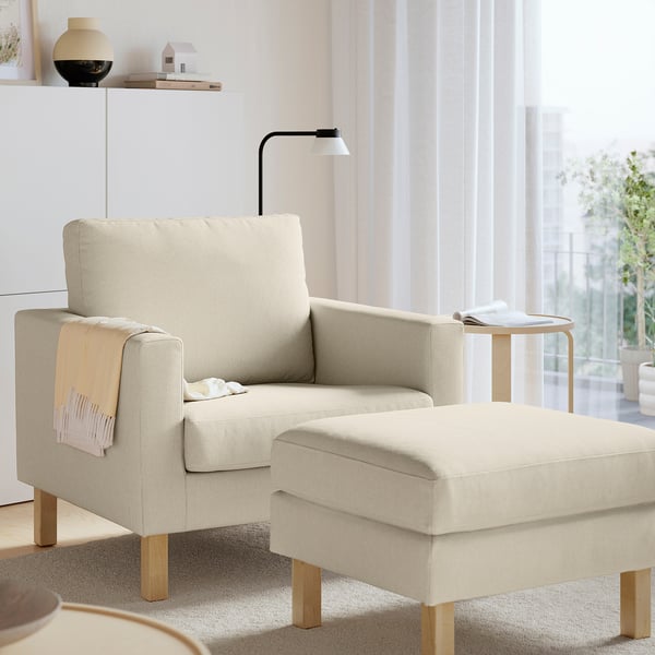 SALTSJÖBADEN Fauteuil, Fridtuna beige clair