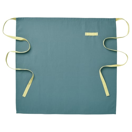 SANDVIVA Demi tablier, bleu, 69x65 cm