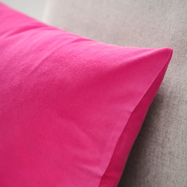 SANELA Housse de coussin, rose vif, 40x58 cm