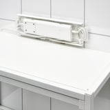 SILVERGLANS Baguette lumin LED salle de bain, intensité lumineuse réglable anthracite, 40 cm