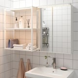 SILVERGLANS Baguette lumin LED salle de bain, intensité lumineuse réglable blanc, 60 cm