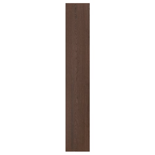 SINARP Panneau latéral de finition, brun, 39x240 cm