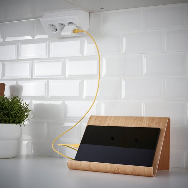 SITTBRUNN USB-A vers USB-C, jaune clair, 1 m