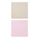 Option : SKÅDIS Panneau perforé, beige/rose, 56x56 cm