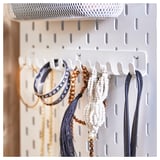 SKÅDIS Patère à crochets, blanc