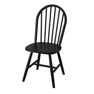 SKOGSTA Chaise, noir