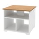 Option : SKRUVBY Table basse, blanc, 60x60 cm