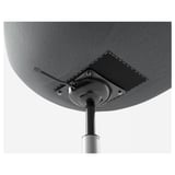 SKRUVSTA Chaise conférence, Vissle gris