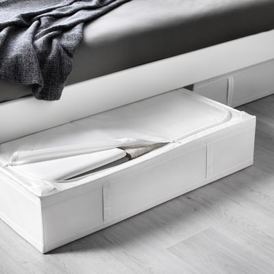 SKUBB Sac de rangement, blanc, 90x53x19 cm