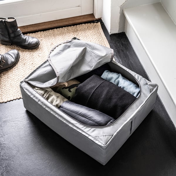 SKUBB Sac de rangement, gris foncé, 43x53x19 cm