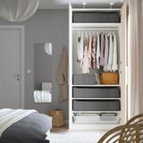 SKUBB Sac de rangement, gris foncé, 90x53x19 cm
