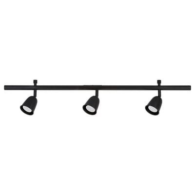 SKURUP Rail plafond, 3 spots, noir